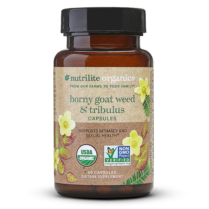 Organics Horny Goat Weed & Tribulus Capsules