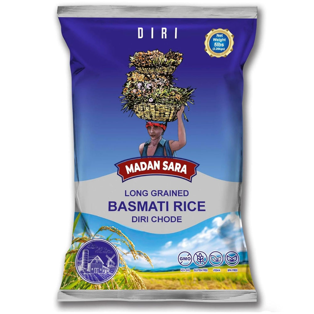 Madan Sara — Premium Long Grain Basmati Rice (5 lb)
