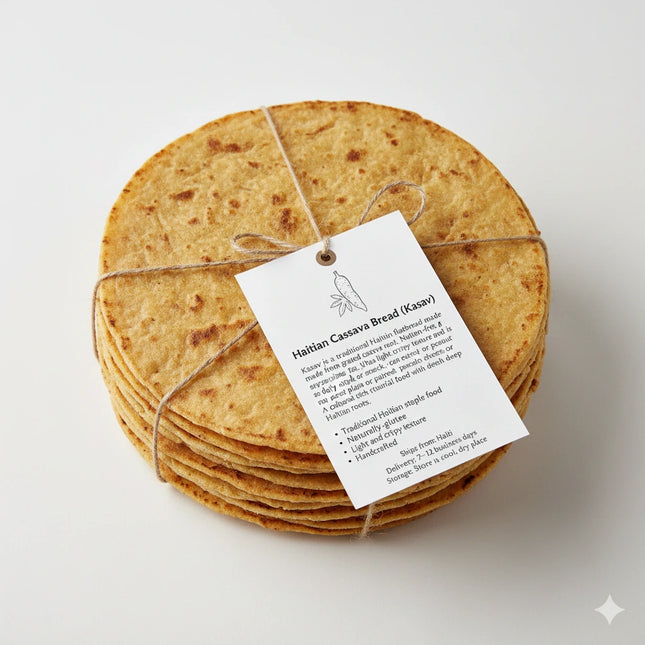 Haitian Cassava Bread (Kasav)