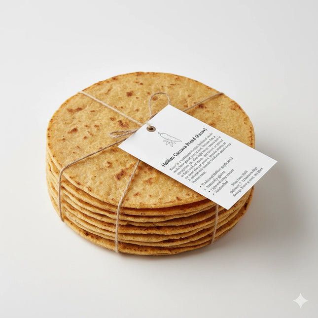 Haitian Cassava Bread (Kasav)