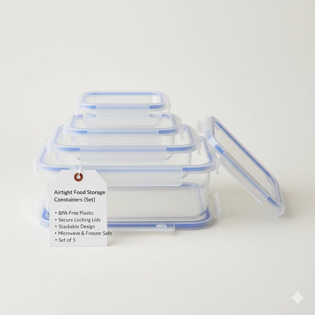 Airtight Food Storage Containers (Set)